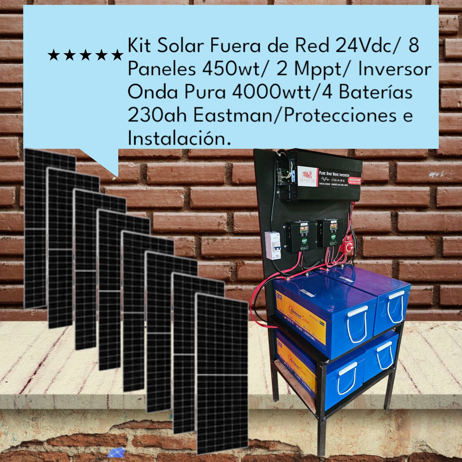 Paneles solares al atardecer